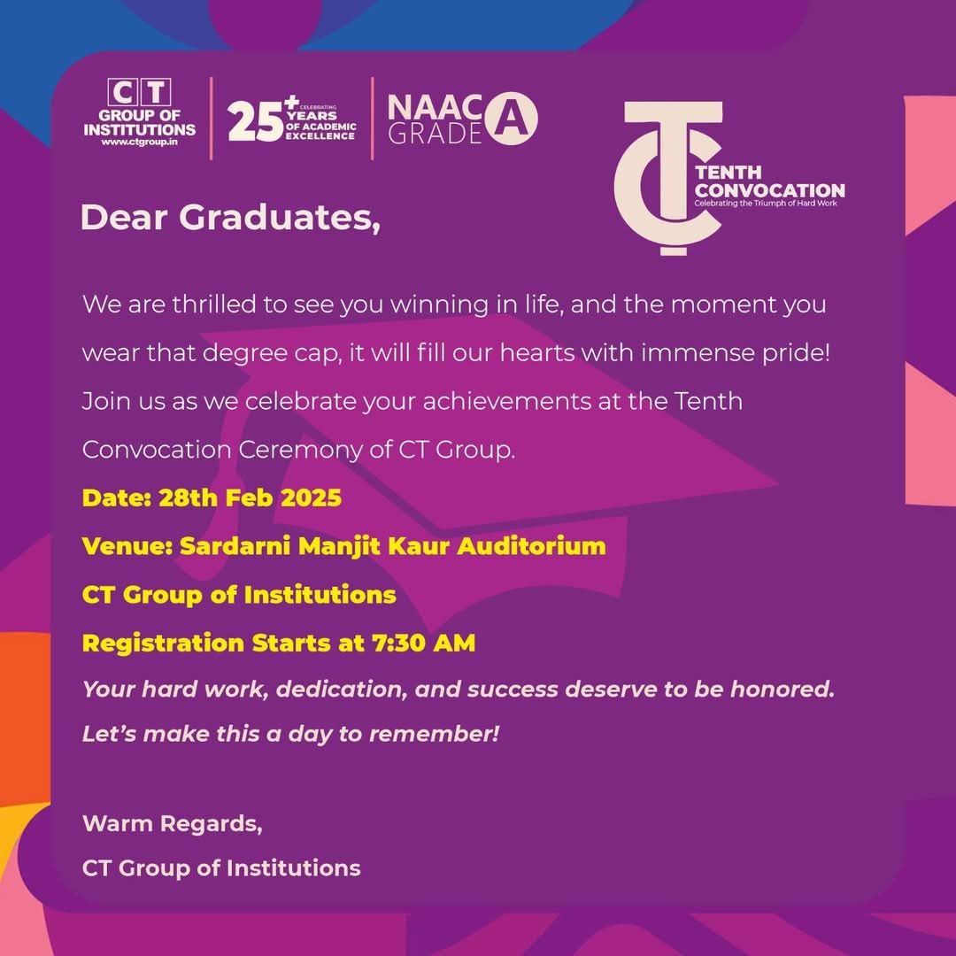CT Group of Institutions