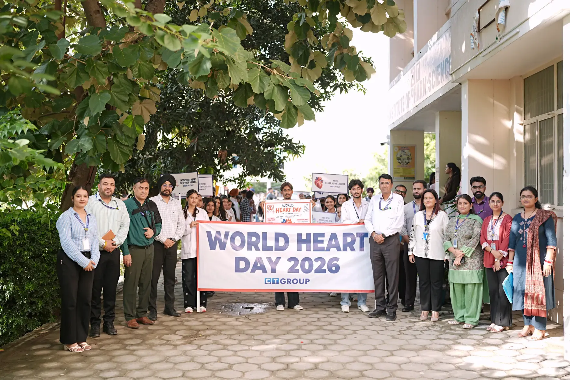CT Group of Institutions, Shahpur Campus Celebrates World Heart Day