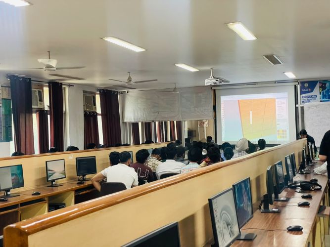 Hands-on techincal workshop of b.tech civil students